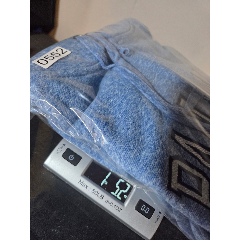 U.S. Vintage Panama City Beach Zip Hoodie XL Blue Heather Mens Sweatshirt - Picture 8 of 8